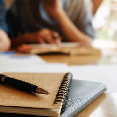 education-concept-student-studying-and-brainstorming-campus-concept-close-up-of-students-discussing-their-subject-on-books-or-textbooks-selective-focus